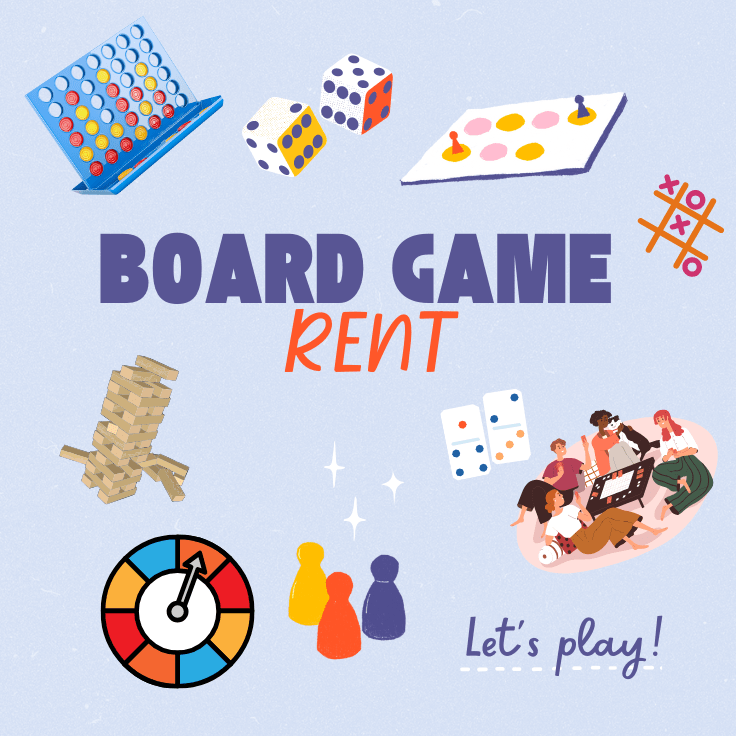BOARD GAMES RENT